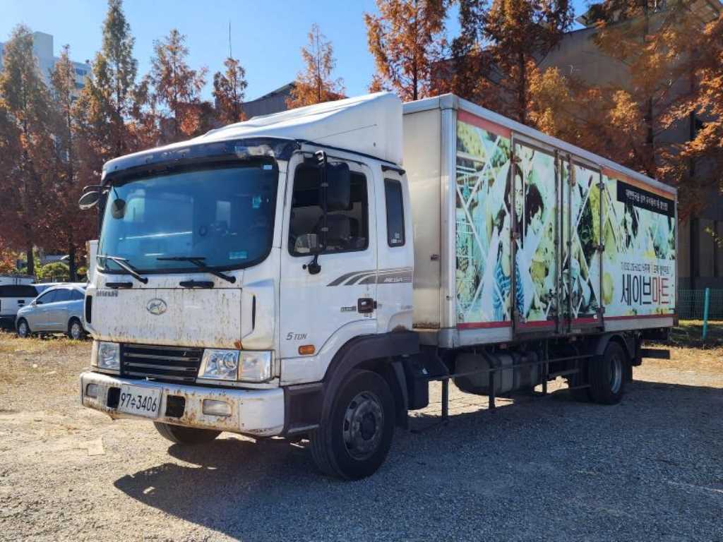 현대 메가트럭 단바리 표준탑 5톤 수동 0