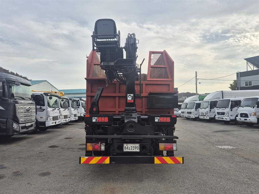 현대 메가트럭 집게차 5톤 수동 없음(순정) 5