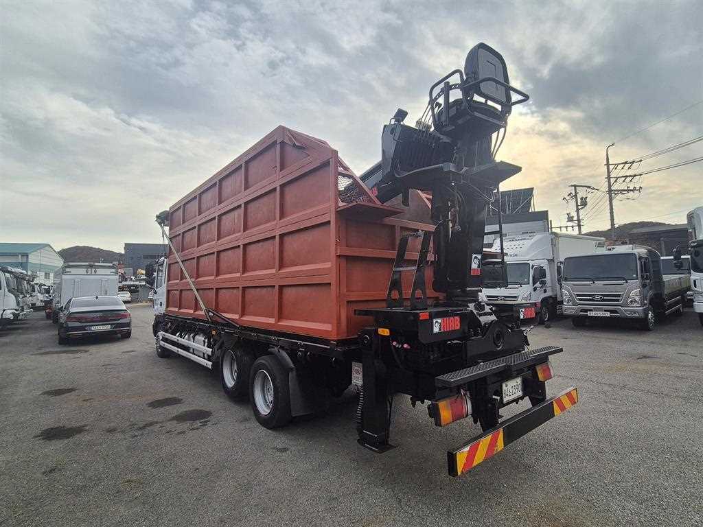 현대 메가트럭 집게차 5톤 수동 없음(순정) 4