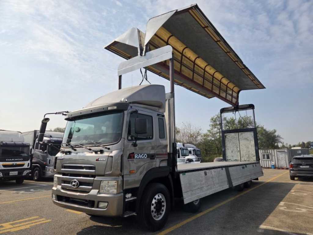 현대 트라고 상승윙바디 25톤 오토