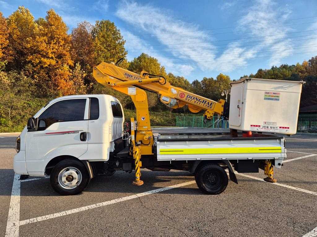 기아 고소작업차 동해기계항공 봉고3 1.2톤 1