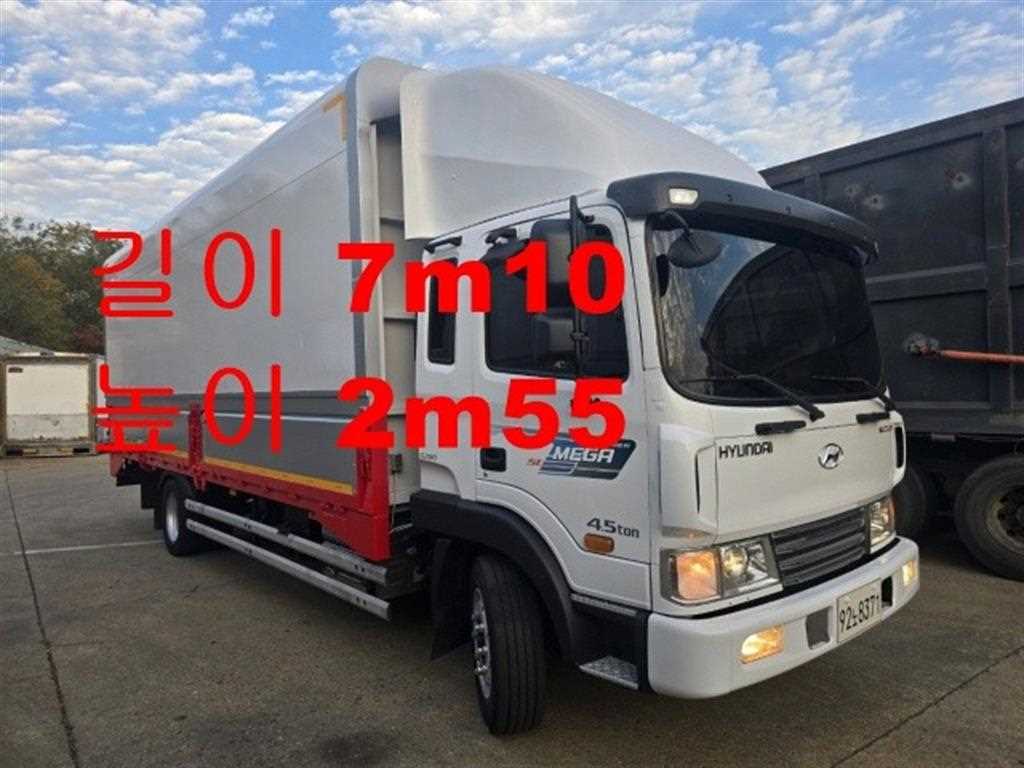 현대 메가트럭 280 단바리 윙바디 4.5톤 수동