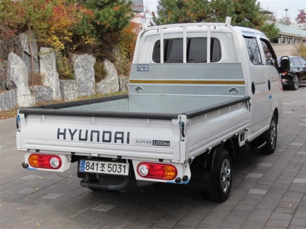 현대 포터2 1톤 카고 더블캡 장축 LPG 2