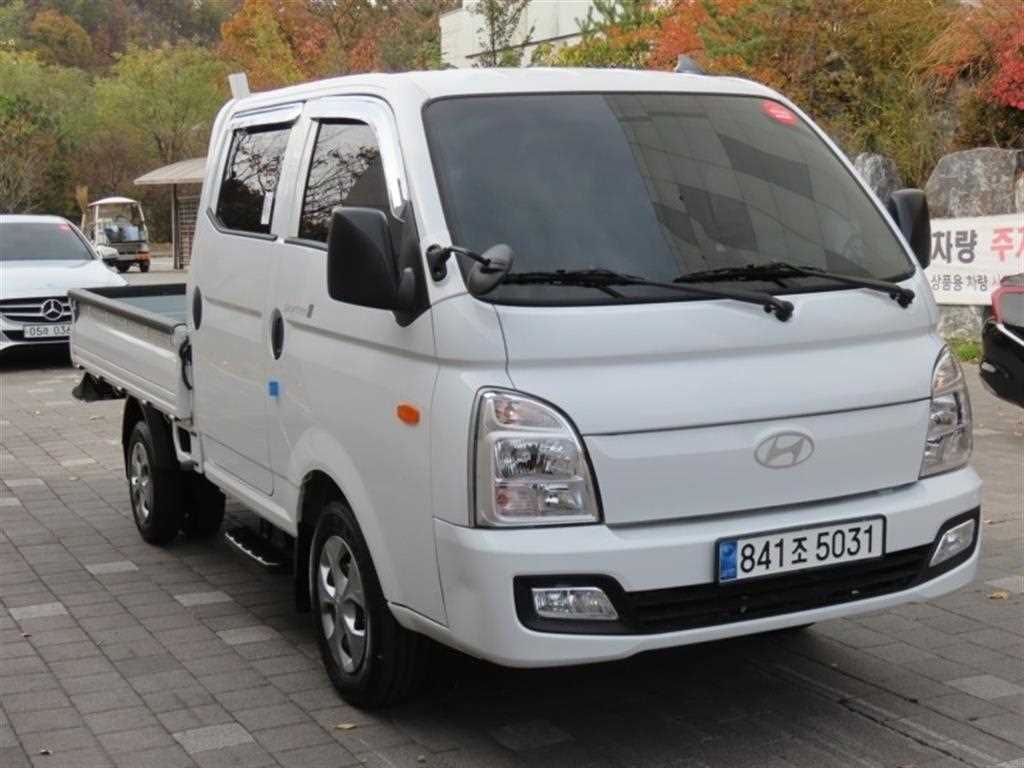 현대 포터2 1톤 카고 더블캡 장축 LPG 1