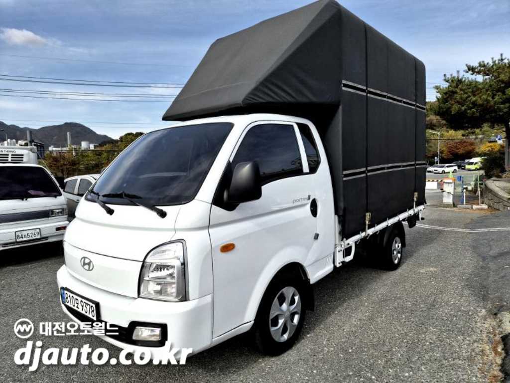 현대 포터2 1톤 포장탑 LPG 0