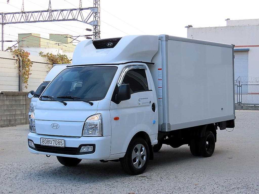 현대 포터2 1톤 냉동탑 LPG 1