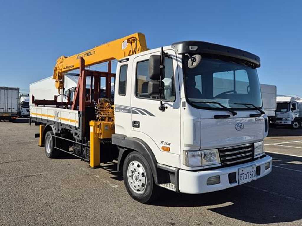 현대 카고크레인 없음(순정) 메가트럭 5톤 0