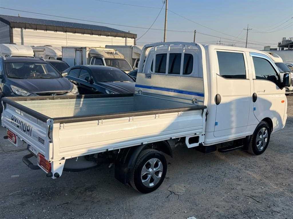 현대 포터2 1톤 카고 더블캡 장축 LPG 2