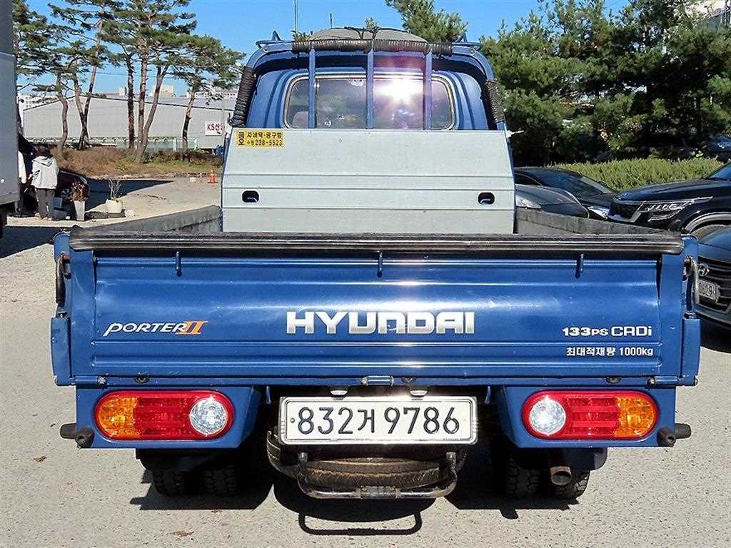 현대 포터2 1톤 카고 3