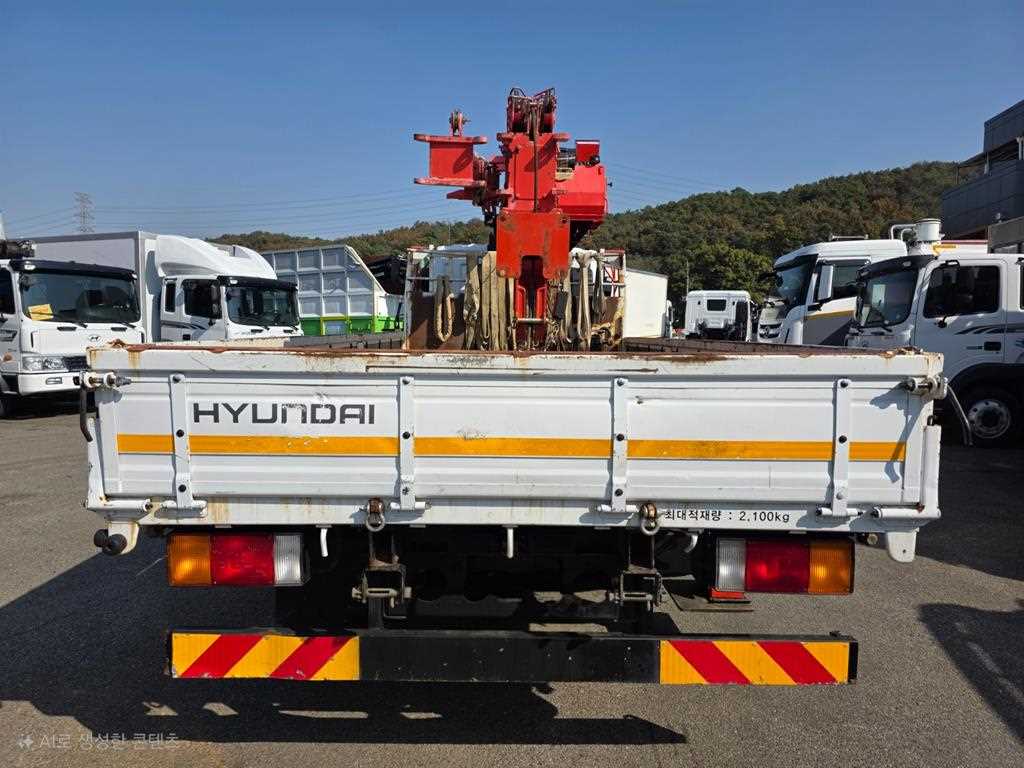 현대 카고크레인 광림 메가트럭 5톤 4