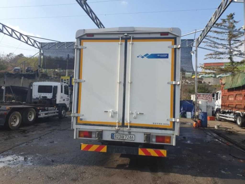 현대 올뉴마이티 3.5톤 냉장탑 4