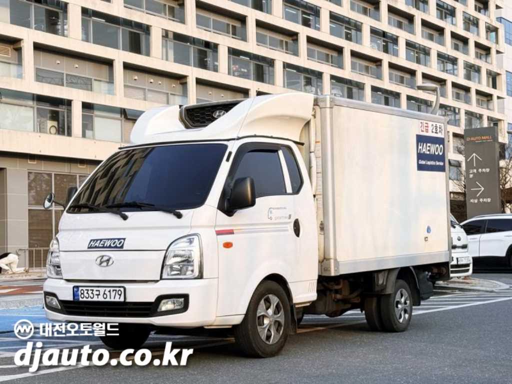 현대 포터2 1톤 냉동탑 트윈컴프 슈퍼캡 장축 0
