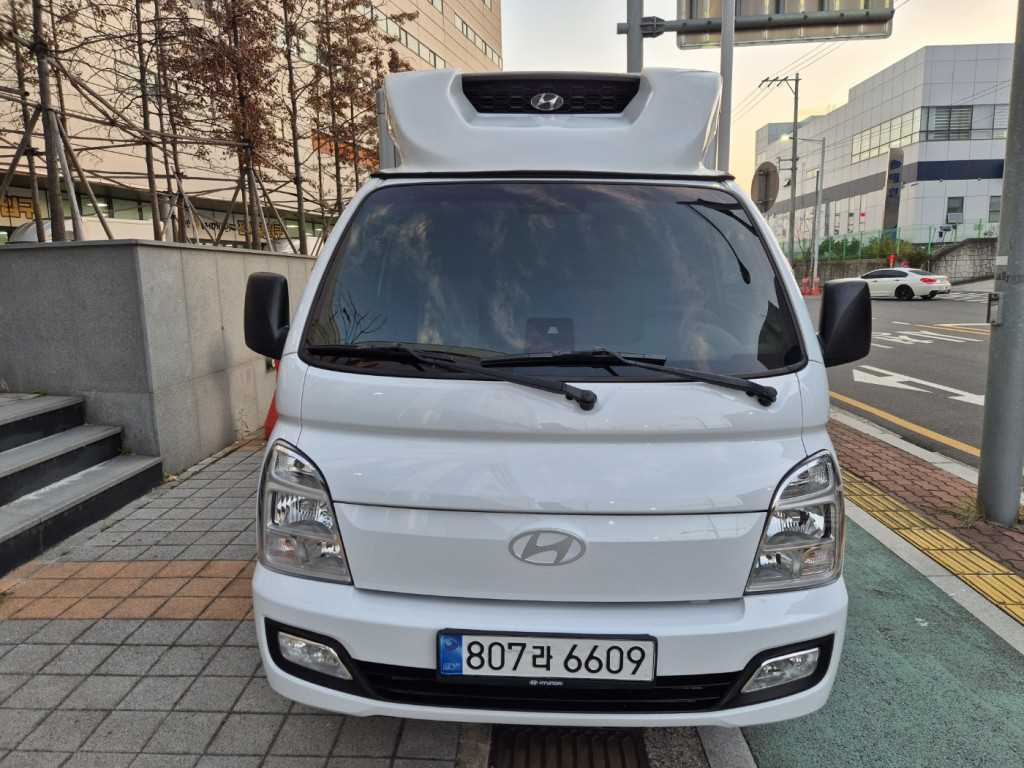 현대 포터2 1톤 냉동탑 LPG 1