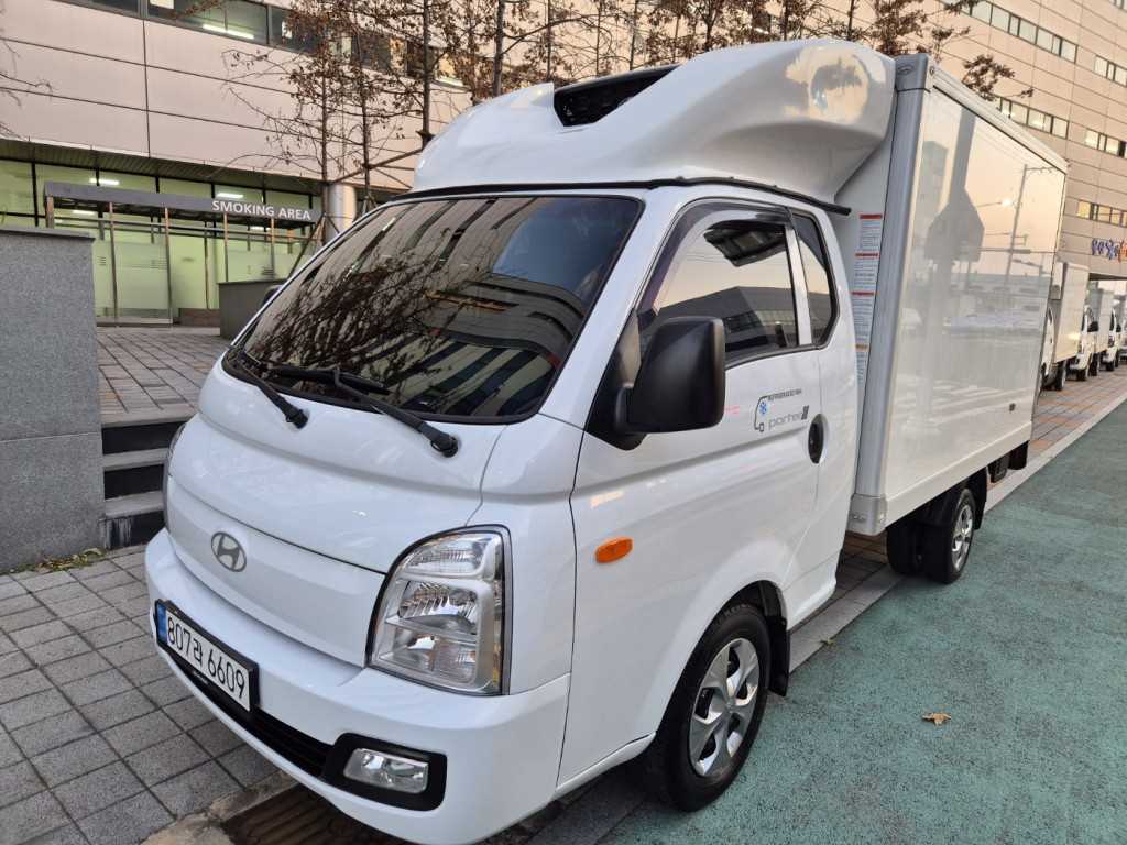 현대 포터2 1톤 냉동탑 LPG 0