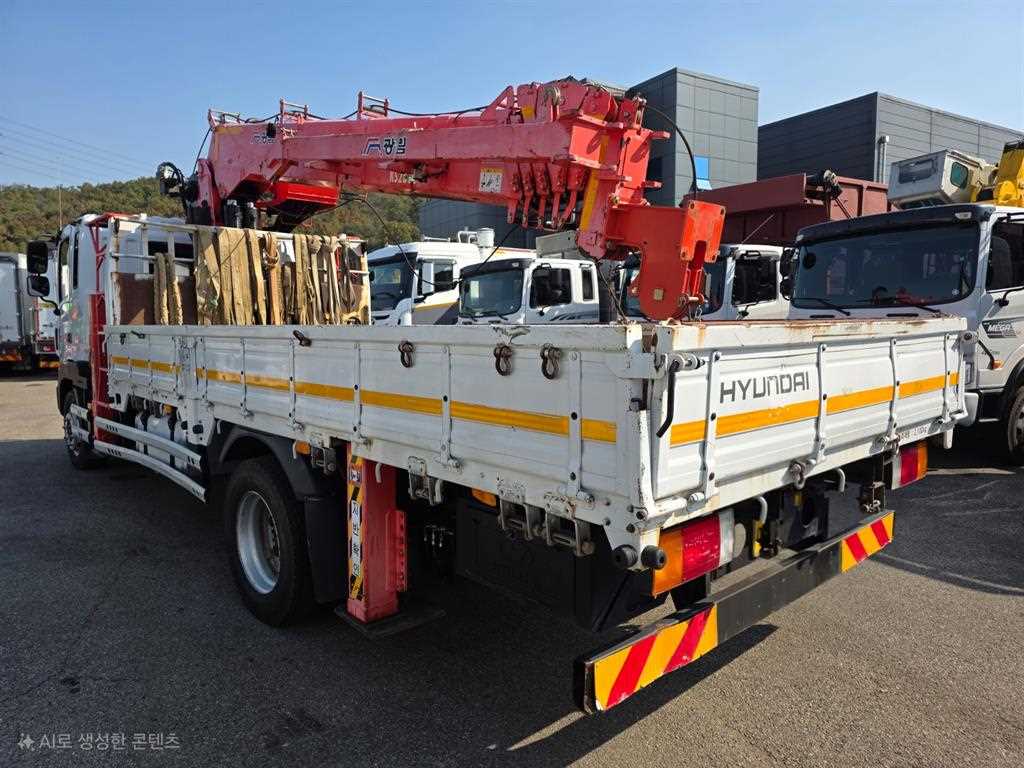 현대 카고크레인 광림 메가트럭 5톤 5