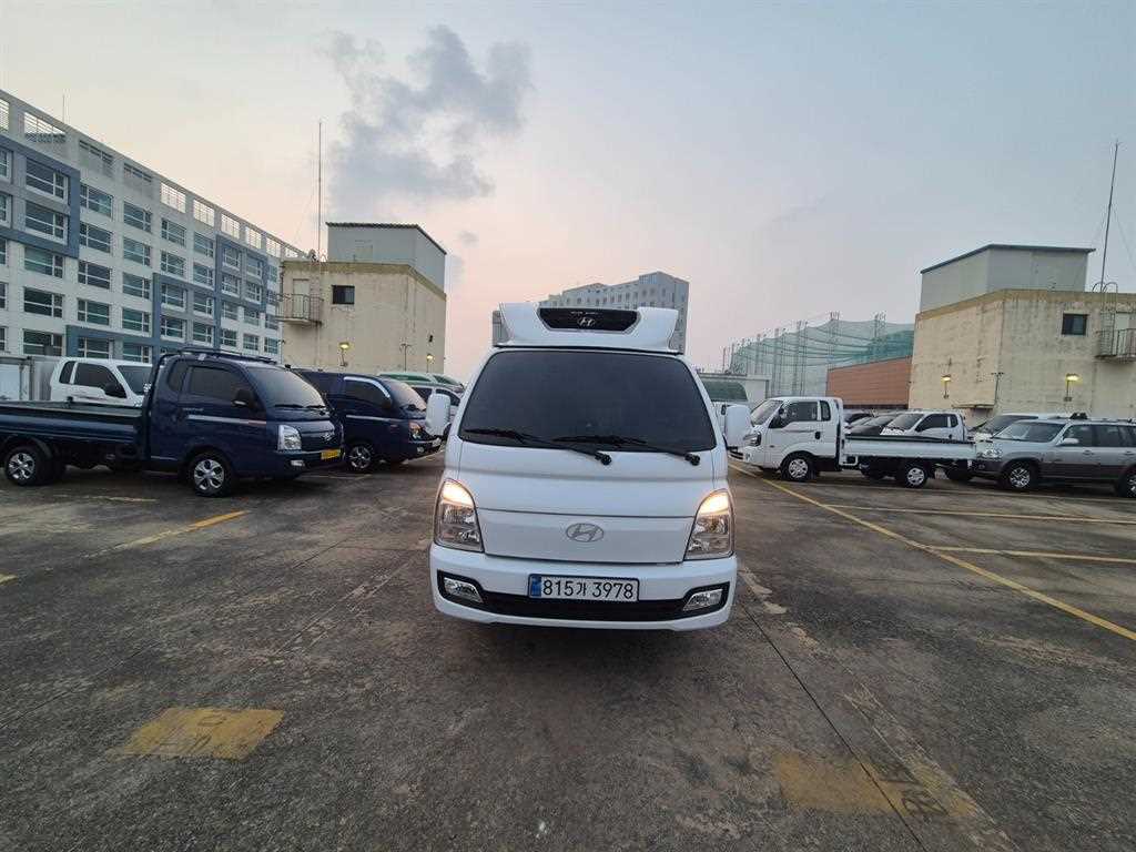 현대 포터2 1톤 냉동탑 LPG 1