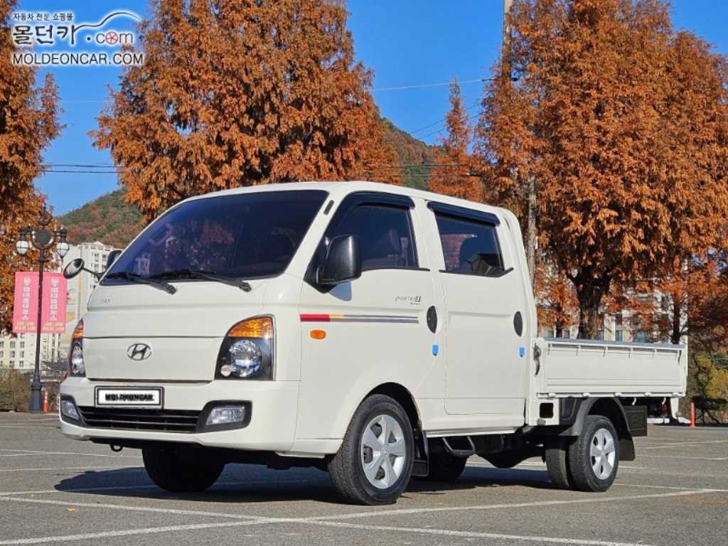 현대 포터2 1톤 카고 더블캡 장축