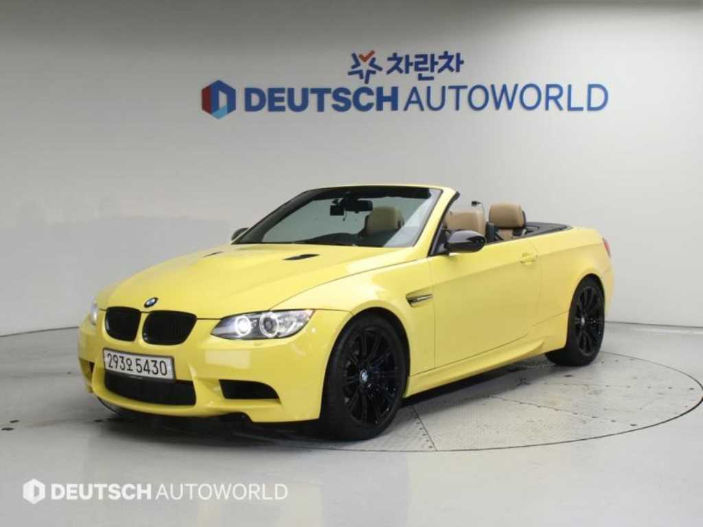M3 M3 컨버터블 2011년식