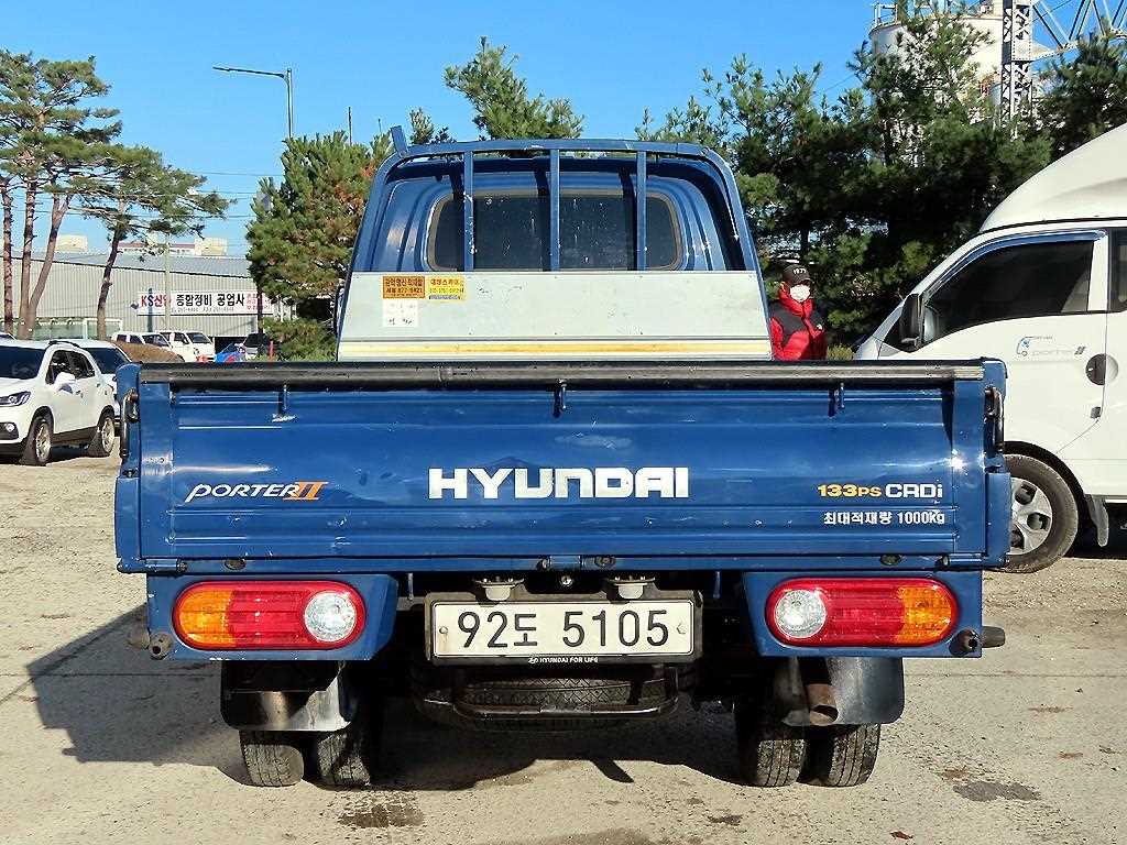 현대 포터2 1톤 카고 3