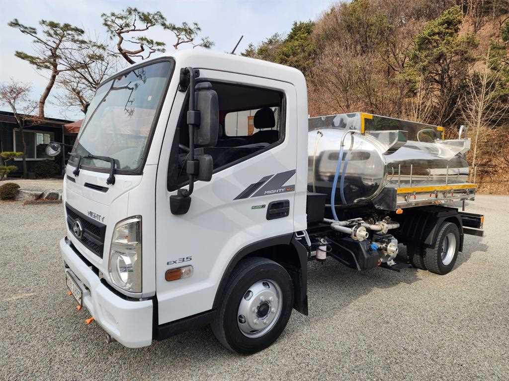 현대 살수차 올뉴마이티 수동