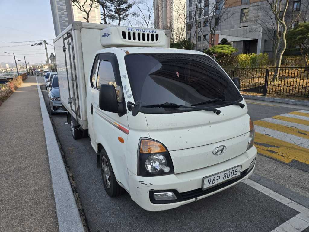 현대 포터2 1톤 냉동탑