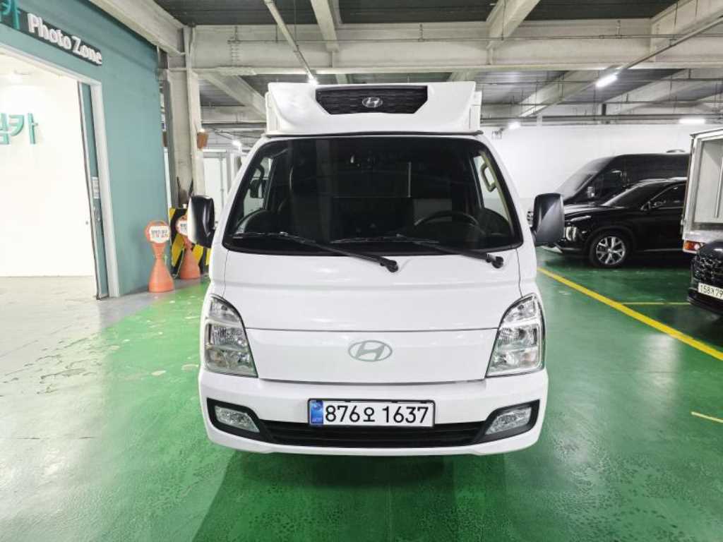 현대 포터2 1톤 냉동탑 트윈컴프 슈퍼캡 장축 LPG 2