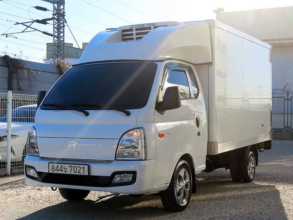 현대 포터2 1톤 냉장탑 LPG 1