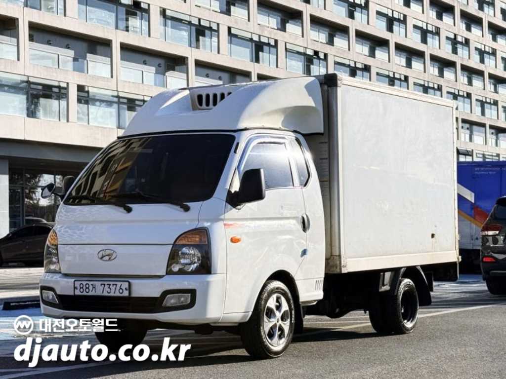 현대 포터2 1톤 냉동탑 싱글컴프 슈퍼캡 장축