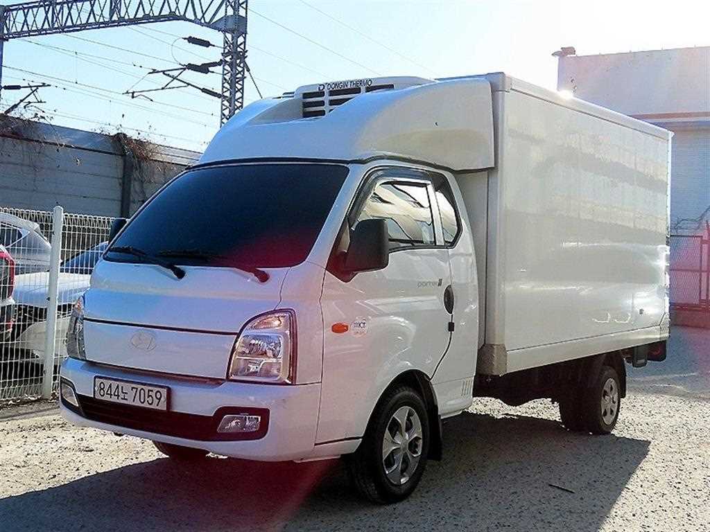 현대 포터2 1톤 냉동탑 LPG 1