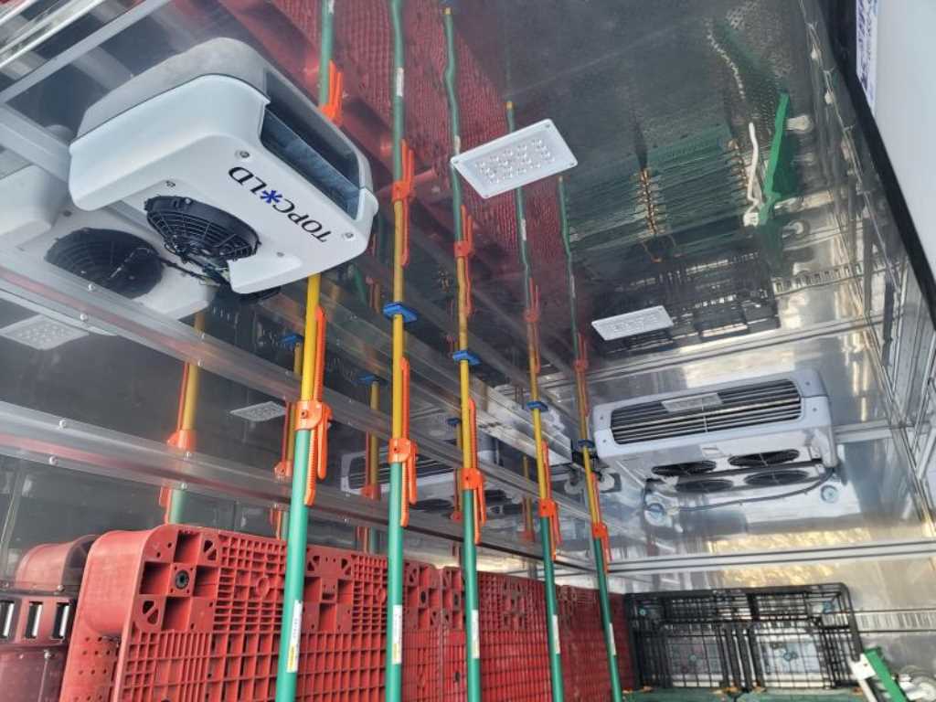 현대 포터2 1톤 냉동탑 LPG 6