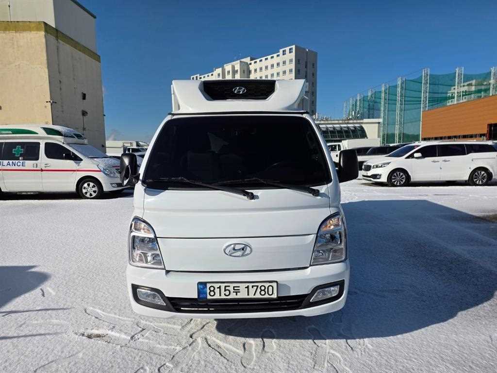 현대 포터2 1톤 냉동탑 트윈컴프 1