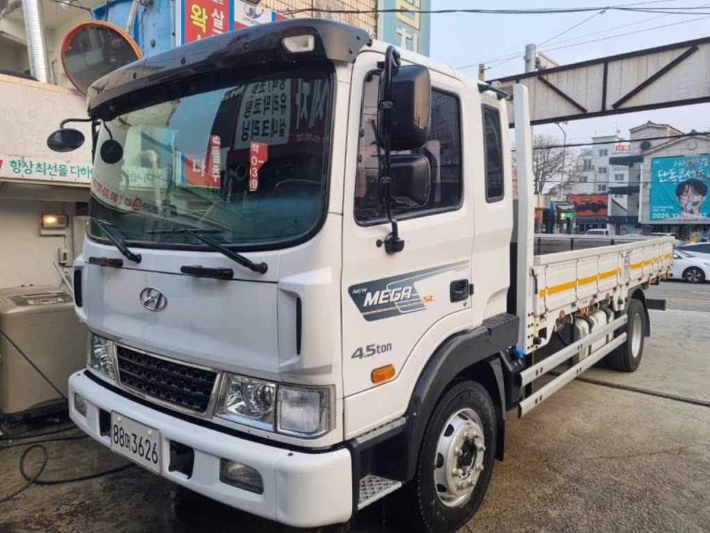 현대 메가트럭 280 단바리 카고 4.5톤 수동 0