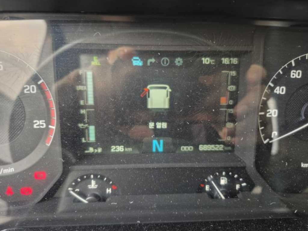 현대 엑시언트 520 추레라 표준캡 원데후 수동 리타더 8