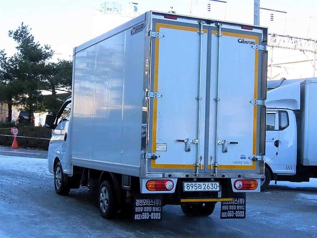 현대 포터2 1톤 냉동탑 LPG 1