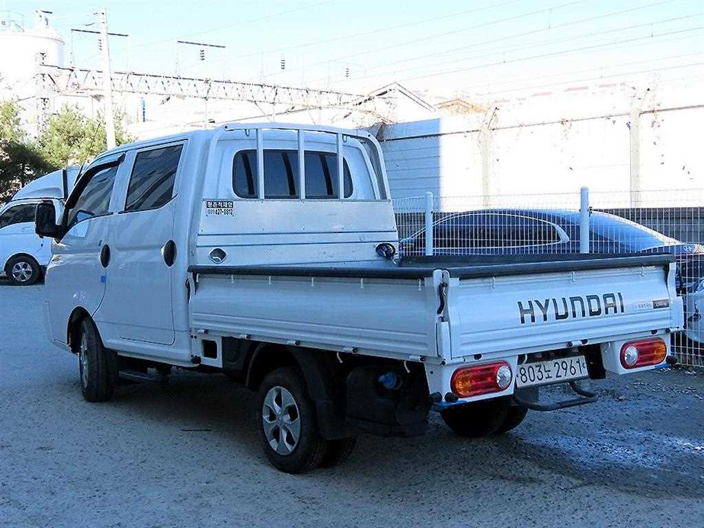 현대 포터2 1톤 카고 더블캡 장축 2