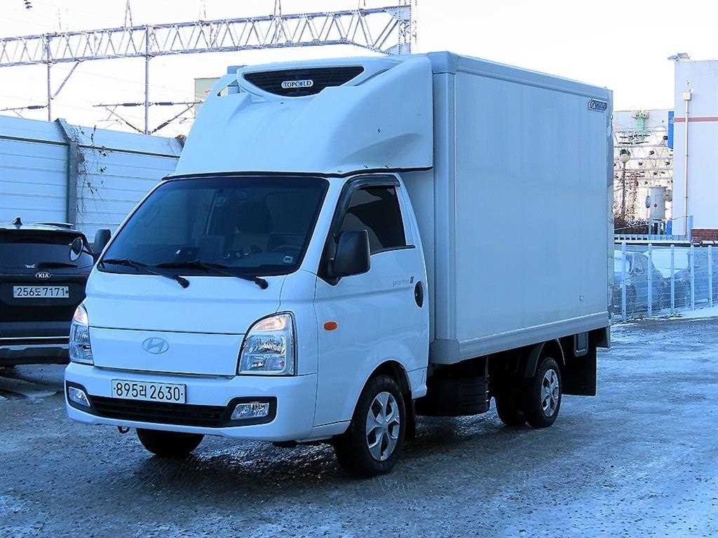 현대 포터2 1톤 냉동탑 LPG