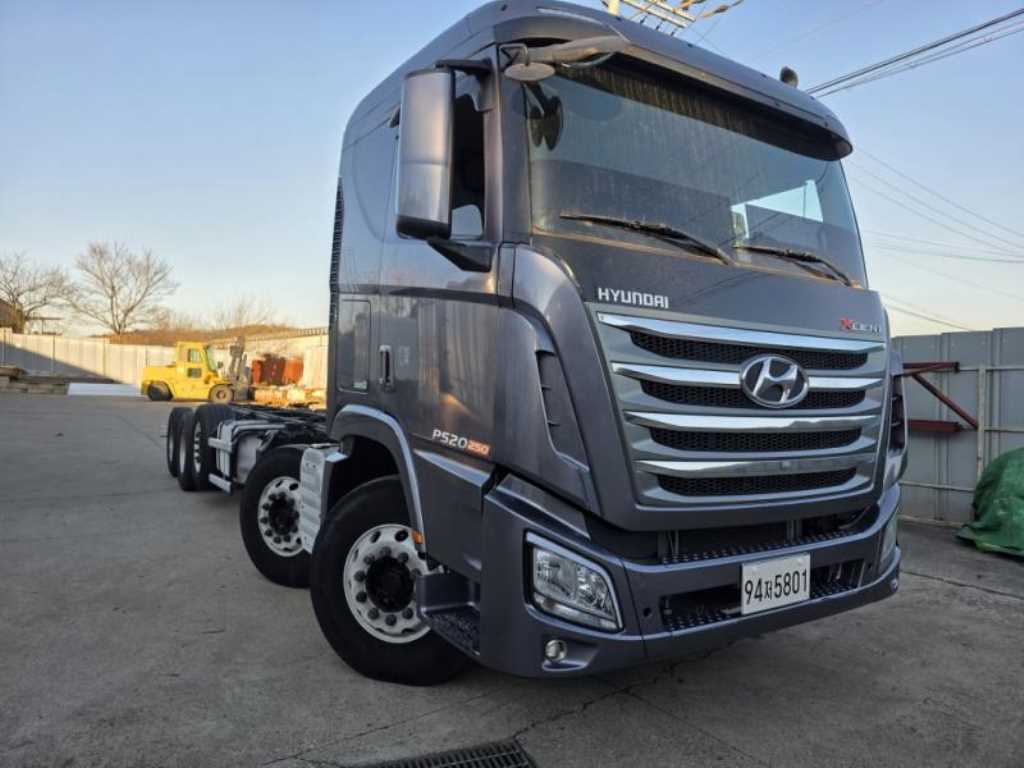 현대 엑시언트 520 추레라 표준캡 원데후 수동 리타더 2