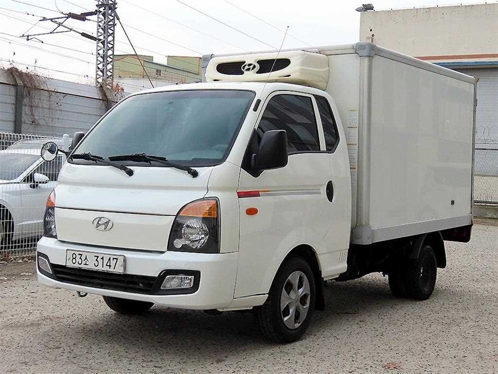 현대 포터2 1톤 냉동탑 트윈컴프 1