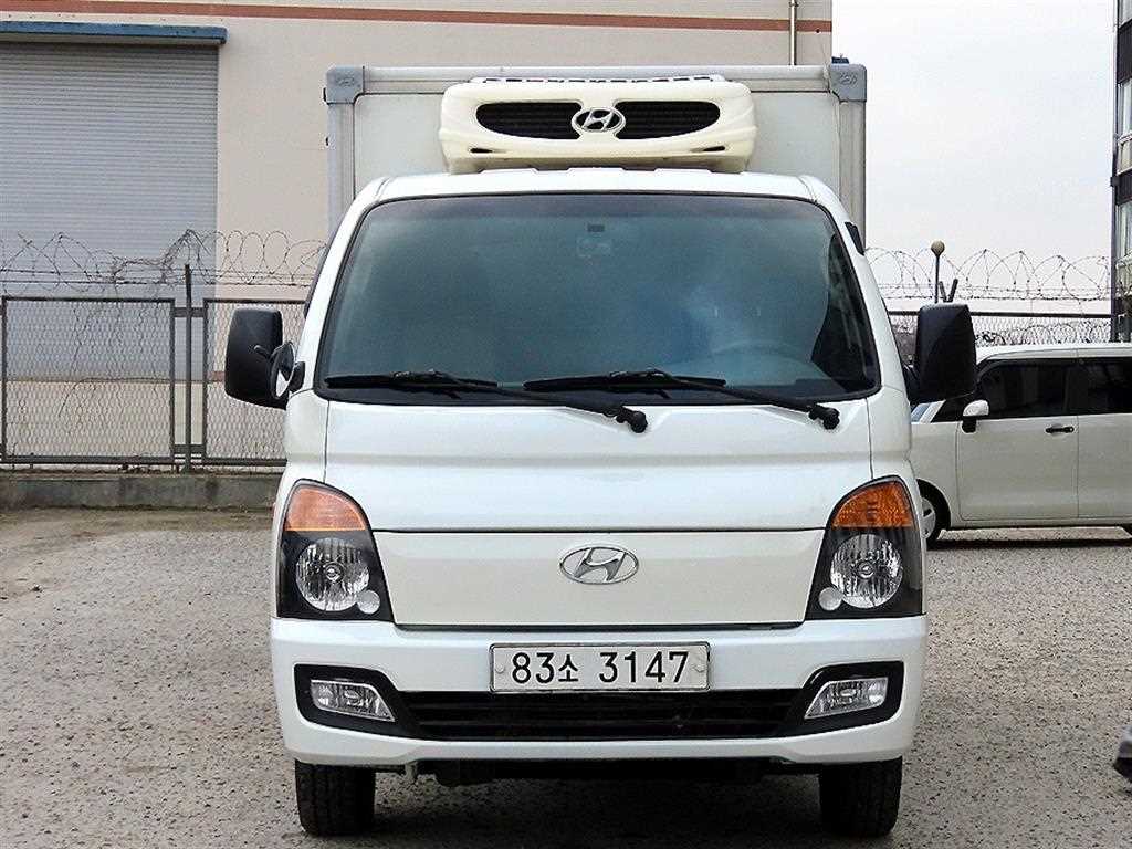 현대 포터2 1톤 냉동탑 트윈컴프 0