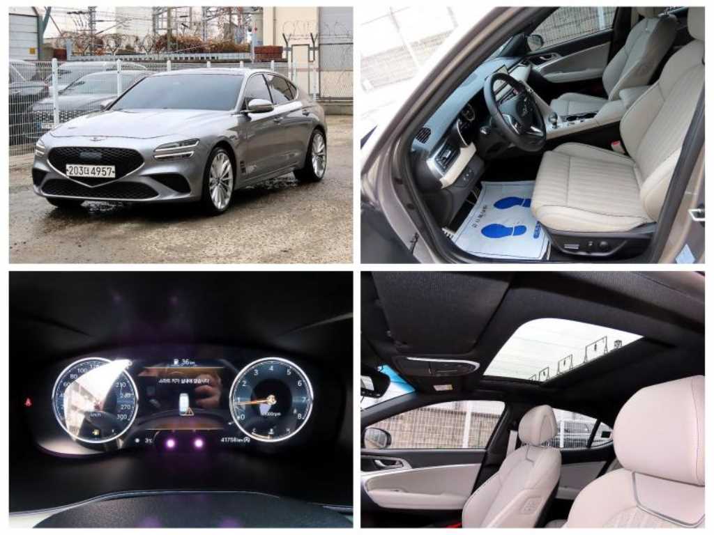 더 뉴 G70 가솔린 2.0T 4WD 스포츠 패키지 2021년식