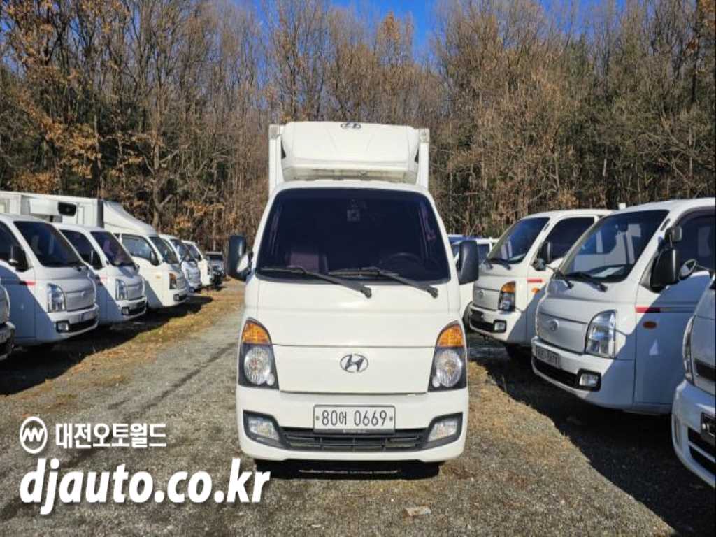 현대 포터2 1톤 냉동탑 트윈컴프 - 중고 트럭 매물 이미지