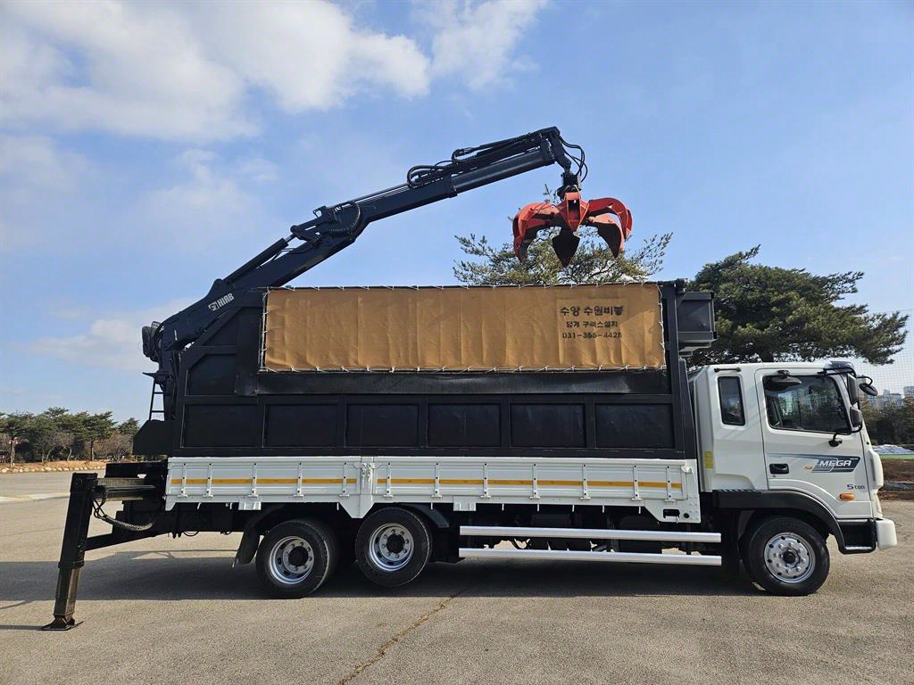 메가트럭 집게차 5톤 수동 함코