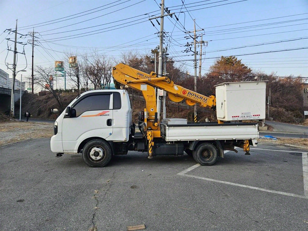 고소작업차 동해기계항공 봉고3 1.2톤