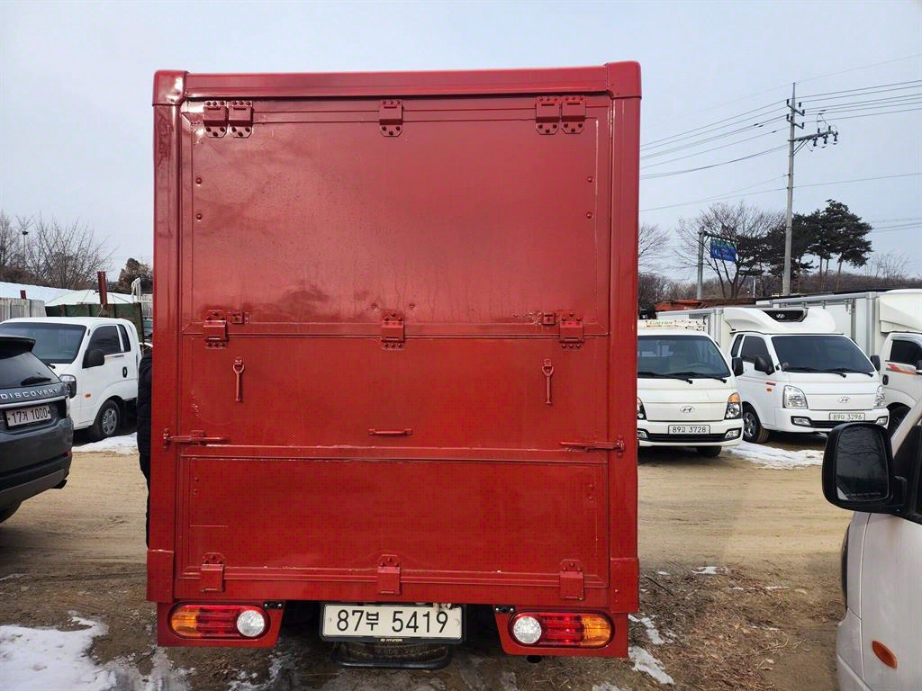 포터2 1톤 이동스낵카