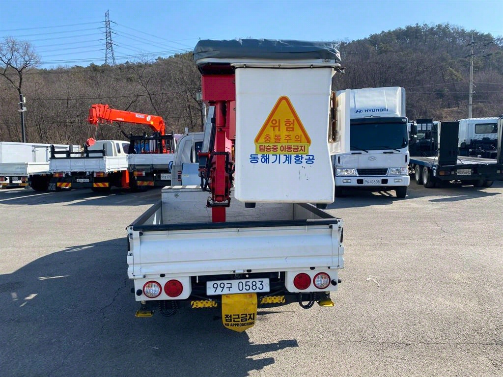 고소작업차 동해기계항공 봉고3 1톤