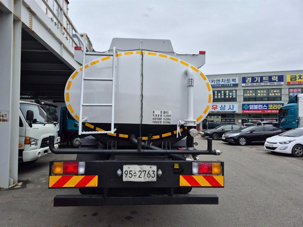 살수차 뉴파워트럭 수동