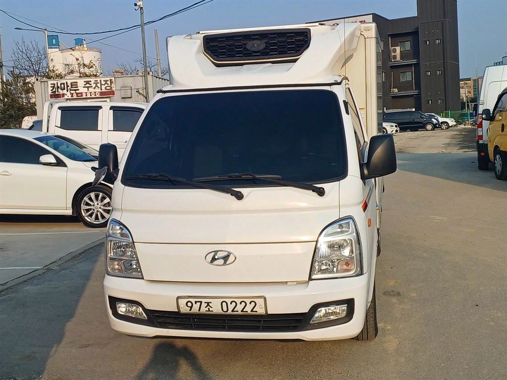 포터2 1톤 냉동탑