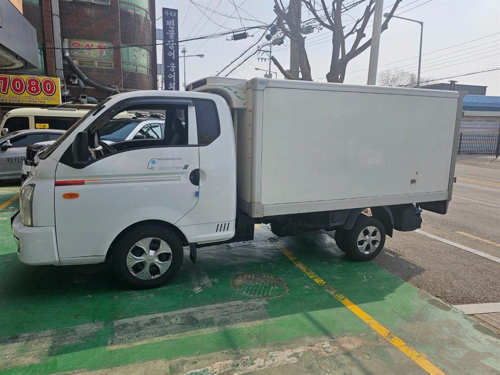 포터2 1톤 냉동탑