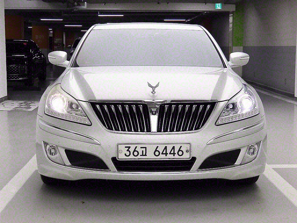 [현대] 에쿠스(신형) VS380 프레스티지 연식:2012,미션:오토,주행거리:141,410km,연료:휘발유,색상:회색