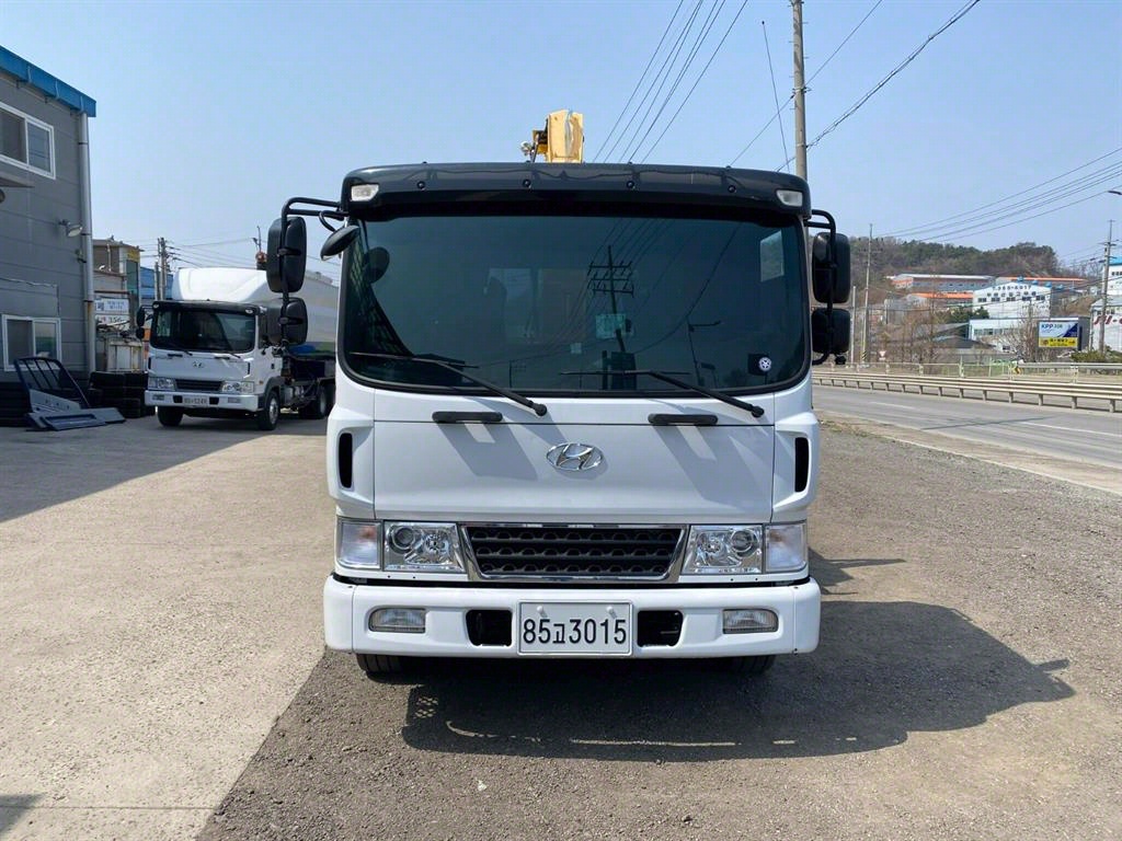 카고크레인 한국쓰리축 메가트럭 5톤